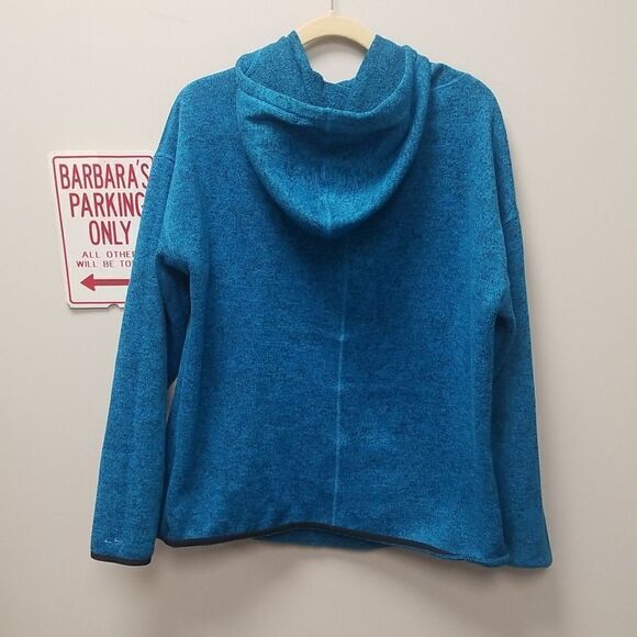 CHAMPION MENS BLUE/BLACK HOODIE SWEATSHIRT SZ XLARGE - Picture 4 of 7
